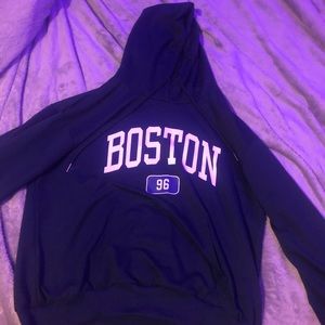 Blue “BOSTON 96” sweatshirt
